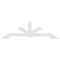 Ekena Millwork Vanguard Architectural Grade PVC Gable Bracket, 72"W x 21"H x 2"D x 4"F, 7/12 Pitch GBP072X21X0204VAN00 - alternate 2